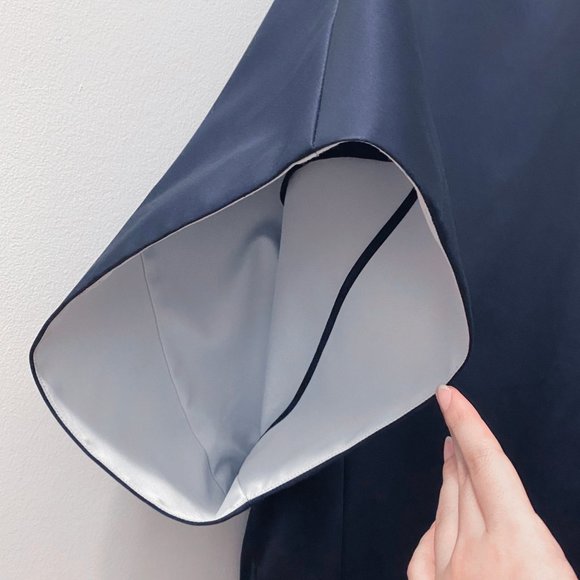 *SOLD* Kenzo navy kimono oversized coat runway piece - Picture 7 of 11